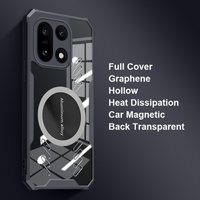 Graphene Heat Dissipation PC Case For OnePlus Turbo 6 15 15R 13 13T 13S 13R 12 12R 11 11R Pro Breathable Shell Cover