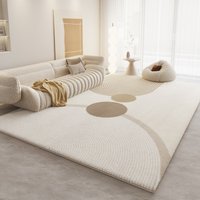 VIKAMA Modern Light Luxury Simple Carpet Soft Non Slip Durable Rug For Living Room Sofa Coffee Table Bedroom Bedside Home Decor