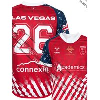 AliExpress NONE 2026 England New Hull Kingston Rovers Rugby Sports Jersey Las Vegas Special Mens Casual Quick drying Training Kid Jersey T-shirt