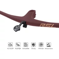 AliExpress OZTALLO For Trek Bontrager RSL MTB Handlebar Computer Mount Speedometer Out-front Gopro Combo Mount for Garmin Wahoo Bryton IGPS