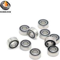 8Pcs Stainless Steel Ball Bearing S608 2RS 8mm Precision Skateboard Bearings 8X22X7 Mm Inline Skates Bearing