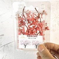 Scene Model Cherry Tree diy Hand-made Micro-landscape Scenery Cherry Garden Baby House Layout 1:87diy miniature house