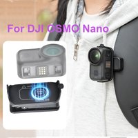 For DJI OSMO NANO Camera Accessories Magnetic Backpack Clip Holder Quick Release Anti-shake Clip for Dji Osmo Nano 360 Rotary