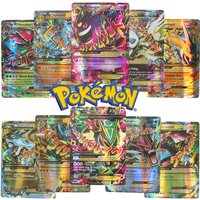 60/100Pcs Pokemon Cards English Version MEGA GX Vmax TAG EX Proxy Collection Cards Toys Children Gift