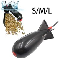 Float Bait Rocket Feeder Nesting Device Maker Tackle Equipment Long Shot Fishing Carp Pesca Cage Basket Fishing Gear Accessories