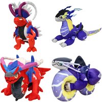 Pokemon Koraidon Miraidon Plush Toys Anime Pocket Monster Scarlet Violet Series Stuffed Animal Peluche Dolls Birthday Gifts Kids