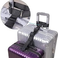 1pc Travel Luggage Strap Suitcase Belt Elastic Telescopic Travel Bag Belt for Suitcase Fixed Belt Travel Buckle Strap