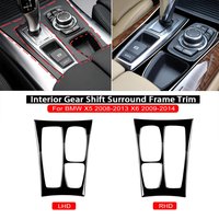 Precision Fit Gloss Black Interior Trim Kit for BMW X5 E70 (2008-2013) and X6 E71 (2009-2014), Dashboard Upgrade Sticker