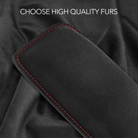 Car Suede Leather Knee Pad Built-in Knee Cushion Pads Fatigue-Relieving Memory Foam Leg Pads Car Interior Accessories