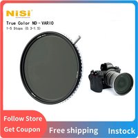 NiSi True Color ND-Vario 1-5 Stops Variable ND Filter – Ultra-Thin Fader Neutral Density Lens Filter for DSLR/Mirrorless Camera