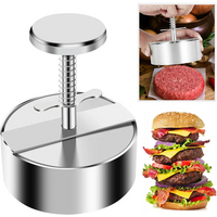 1PC Non-Stick Hamburger Patty Press,Cheeseburger Patty Maker Mold For Meat Beef Cheese Veggie,Burger Maker For Grill Griddle BBQ