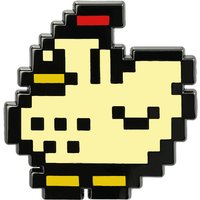 Stardew Valley Pixel Chicken Enamel Pin Cozy Gaming Badge Kawaii Farm Game Peripheral Brooch Souvenir