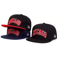 Fashion Letter CHICAGO Embroidery Baseball Cap Men Women Summer Unisex Hip Hop Caps Cotton Snapback Golf Hat Trucker Caps Gorras