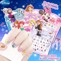 Disney Frozen Princess Elsa Anna Snow White Sophia Mickey Minnie 3D Cartoon Stickers Kids Birthday Gift Makeup Nail Stickers Toy