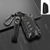 For VW Golf 8 Mk8 GTI GTD R ID3 ID4 2020 Zinc Alloy Silicone Car Key Case Fob Holder Cover Trim Car Accessories