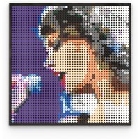 VintageTin Signer Model Swifts MOC Building Blocks TaylorBrick Pixel Art Decoration DIY Toys Kid Christmas Birthday Gifts
