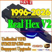 2026 Newest VAGCOM V26.3 OBD Scanners HEX V2 Interface FOR VW AUDI Skoda Seat VAG Multilingual Auto com VCDS Diagnostic Tools