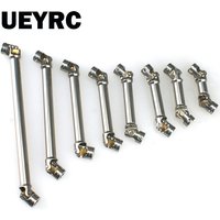 Metal Stainless Steel Transmission Shaft Universal Joint for 1/14 1/10 RC Crawler Car Tamiya Truck SCANIA 770S Volvo MAN LESU