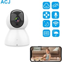 Smart Kamera 1080P 360 Winkel WiFi Nachtsicht Webcam Video IP Kamera Baby Sicherheit Monitor AI Auto Tracking für Smartlife APP