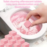Toilet Cleaner Effervescent Tablets Urine Scale Remover Deodorant Odor Removal Cleaning Tablets Household Toilet Descaler
