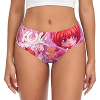 Custom Japanese Anime Cardcaptor Sakura Cartoon Briefs Underwear Womens Breathable Stretch Panties