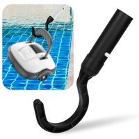 New Black Pool Robot Hook Telescopic Poles Plastic Accessories Hook Replacement Parts Robotic Pool Cleaners Swimming Pool Hooks