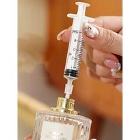 20/30/50pcs 5ML plastic perfume syringe for quantitative distribution of refillable bottles, cosmetic pump syringe tool