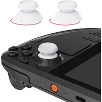 eXtremeRate Replacement Analog Thumbsticks for Steam Deck OLED and for Steam Deck LCD - White