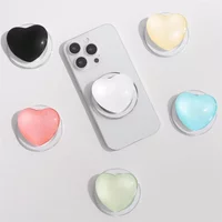 Korea Ins 3D Love Heart Magnetic Griptok Pop Support Phone Grip Holder Socket for Magsafe Ring Expanding Stand Cute Anti-Slip