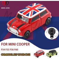 Car Key Case Cover Protection Shell For Mini Cooper F54 F55 F56 F57 F60 Fob Holder Keychain Bag Decorating Fashion Accessories