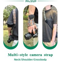 5cm Wide Camera Strap Comfort Shoulder Strap for Sony A7M4 A7R V A7C A7C II A7S III Canon R50 R6 II R8 R10 R5 Nikon Z5 Z6 II Z7
