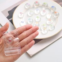 New Mini Cartoon Transparent Doll Pinching Relieving Cartoon Pinching Squishy Squeezing Soft Slow Rebound Sticky Cute Funny Toys