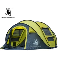 tent outdoor automatic tents throwing pop up waterproof camping hiking tent waterproof large family tents