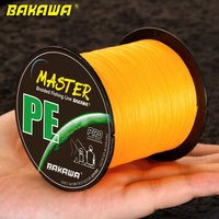 BAKAWA X4 Strands Braided Fishing Line 500m 10lb 12lb 20lb 30lb 40lb Multifilament Braid Line X4 PE Line Fishing Accessories New