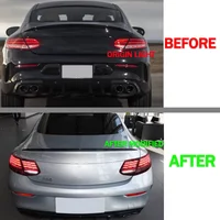 For Mercedes Benz C Class C205 C180 C200 C250 C300 C400 Rear Tail Lights Coupe A205 Cabriolet LED Smoked Brake Lamp Assembly