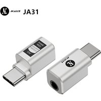 JCALLY JA31 Digital Audio Type C To 3.5mm Portable Mini Adapter DAC CX3193 Phone Headphone Adapter