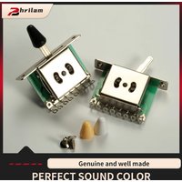 PHRILAM Electric guitar 3-gear/5-gear selector switch, guitar pickup toggle lever switch, guitar 3-way/5-way toggle switch