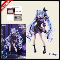 Na Stanie 100% Oryginalna Figurka Anime Furyu Hatsune Miku Kuromi Trio Try IT Model Zabawka Prezent Oryginalny