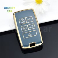 For Land Rover Range Rover Discovery 5 Sport 2018 2019 For Jaguar XEL E-PACE TPU Shell Fob Car Remote Key Case Cover Accessories