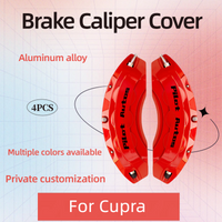 For Cupra Brake Caliper Cover Aluminum Kit Fit Born Formentor Leon Ateca Leon Estate Tavascan Raval Tavascan Terramar DarkRebel