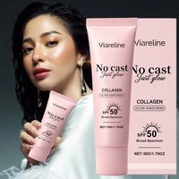 Collagen Skin Soothsunscreen Protection Moisturize Refreshing Lightweight Oil Control Deep Hydration Suitable Isolation Cream