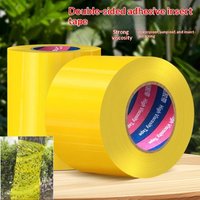 Yellow Sticky Insect Tape 10m Roll Double Sided Outdoor Pest Repellent for Farm Plants and Trees