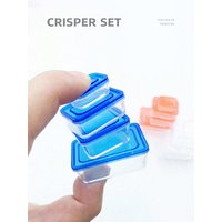 1 Set Dollhouse Miniature Food Storage Containers: 1/12 Scale Realistic Opening Lunchbox,Kitchen Refrigerator Decor Model