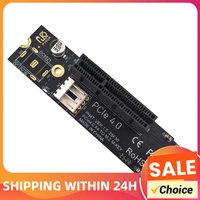 NGFF M.2 To PCI-E 4X SATA Power Riser Compatible with X1 X4 X8 X16 PCI-e Interface Static Bag Packaging