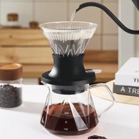 Coffee Filter Cup reusable drip-type hand-brewed coffee filter paper immersion filter pot v-shaped switch funnel