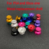 2PCS Metal Analog Joystick Thumb Stick Grip Cap For PS4 Pro Xbox One Slim Series X S Controller Accessories