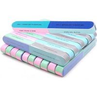 7 Sides Nail Buffers Files Professional Polisher for Nail Art Manicure Polishing Block Buffing Accessories Cream Tools 7 Sides N