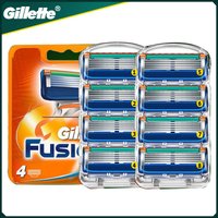Gillette Fusion Razor Blades 5 Layers Manual Shaving Head Replacement Professional Beard Shaver Blades for Man Face Safety Care