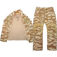 Desert Tiger Spotted Frog Suit Set, Outdoor Sports, G3 Frog Skin, Combat Pants, Training Suit, Gold, Tactical Top