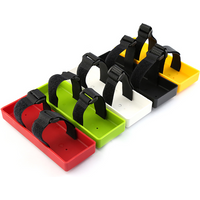 1/10 RC Crawler Car Battery Tray Case Accessories for 2S Lithium & 7.2V NiMH Battery Compatible with 1:10 Off Road Buggy Car